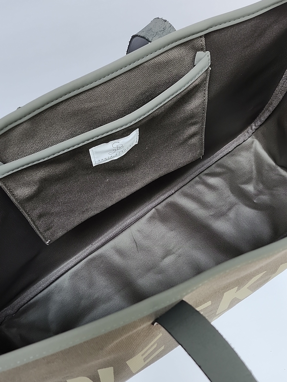 SANTA BARBARA DESIGN STUDIO LARGE CANVAS/LEATHER TOTE - Picture 12 of 14